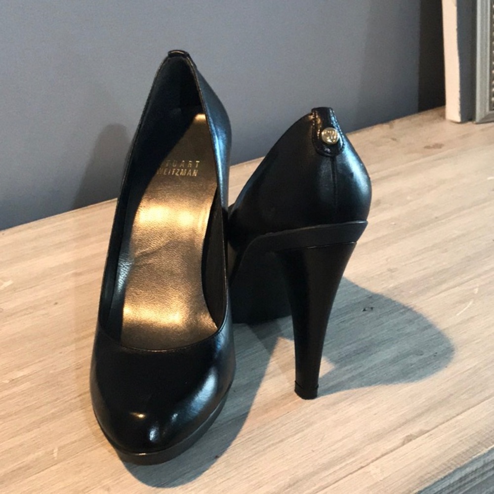 Stuart Weizman black  heels
